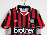 1994-1996 Manchester City Away 1:1 Quality Retro Soccer Jersey