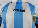 1996-1997 Argentina Home 1:1 Quality Retro Soccer Jersey