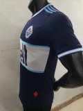 22/23 Vancouver Whitecaps Away Player1:1 Quality Soccer Jersey