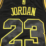 NBA Bull #23 Jordan Black 1:1 Quality Retro NBA Jersey