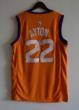 NBA New Suns #22 Ayton orange 1:1 Quality