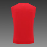 22/23 AFC Ajax Vest Training Suit Kit Red 1:1 Quality Training Jersey