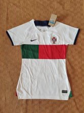 22/23 Portugal Away Women Fans 1:1 Quality Soccer Jersey