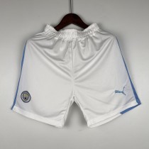 23/24 Manchester City Home White Shorts