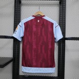 23/24 Aston Villa Home Fans 1:1 Quality Soccer Jersey