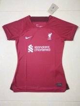 22/23 Liverpool Home Women Fans 1:1 Quality Soccer Jersey