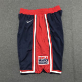 1992 Barcelona Olympic Games American Dream Team Navy Blue 1:1 Quality Retro Pants
