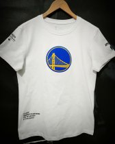 NBA Warriors Hot pressing white T-shirt 1:1 Quality