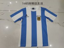 1985 Argentina Home 1:1 Quality Retro Soccer Jersey