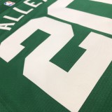NBA Celtics Retro Green 20 Ray Allen with chip 1:1 Quality