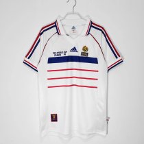 1998 France Away 1:1 Quality Retro Soccer Jersey