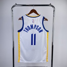 2023 NBA Golden State Warriors White THOMPSON#11 Men Jersey Top Quality Hot Pressing Number And Name