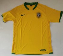 2006 Brazil Home 1:1 Quality Retro Soccer Jersey