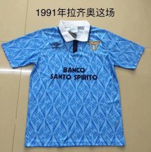 1991 Lazio Home 1:1 Quality Retro Soccer Jersey