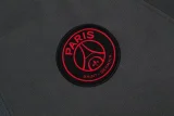 21/22 PSG Paris Gray Kids Half Pull Sweater Tracksuit 1:1 Quality Soccer Jersey