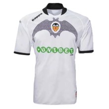 2009 Valencia Home White 1:1 Quality Retro Soccer Jersey