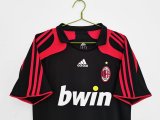 2007/2008 AC Milan 2RD Away Fans 1:1 Retro Soccer Jersey