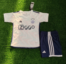 23/24 Ajax Away Kids Soccer Jersey