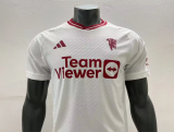 23/24 Manchester United Third White Player 1:1 Quality Soccer Jersey