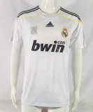 2009-2010 Retro Real Madrid Home Long Sleeve 1:1 Quality Soccer Jersey