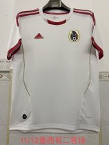 、 2011 Mexico Away 1:1 Quality Retro Soccer Jersey