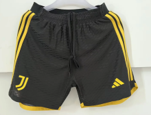 23/24 Juventus Player Home Black Shorts