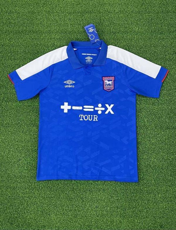 23/24 Ipswich Town Home Fans 1:1 Quality Soccer Jersey