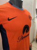 23/24 Inter Milan Third Orange Player Version 1:1 Quality Soccer Jersey