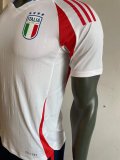 2024 Italy Away White Player 1:1 Quality Soccer Jersey