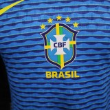 24/25 Brazil Away Blue Player 1:1 Quality Soccer Jersey