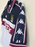 1997-1998 Manchester City Away Fans 1:1 Retro Soccer Jersey