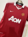 2010/2011 Manchester United Home Fans 1:1 Retro Soccer Jersey
