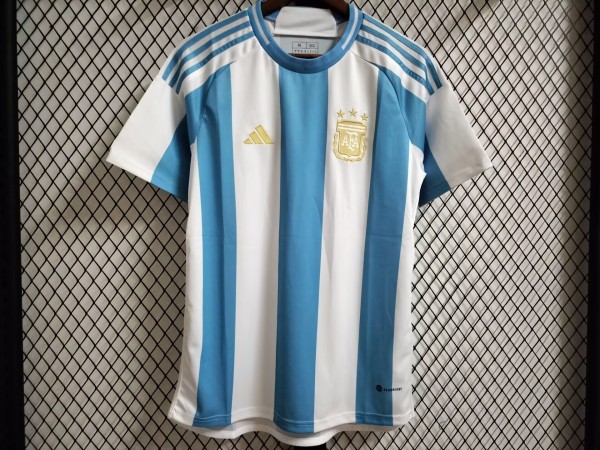 24/25 Argentina Home Fans 3 Stars 1:1 Quality Soccer Jersey