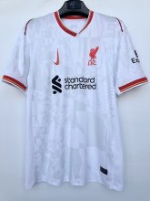 24/25 Liverpool Third White Fans 1:1 Quality Soccer Jersey