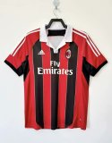 2012/13 AC Milan Home Fans 1:1 Retro Soccer Jersey
