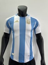 24/25 Argentina Home Player 3-Stars 1:1 Quality Soccer Jersey