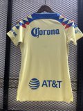 23/24 Club American Home 1:1 Quality Women Soccer Jersey
