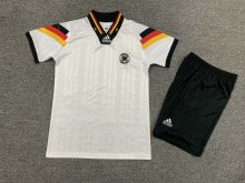 1992 Germany Home 1:1 Kids Retro Soccer Jersey