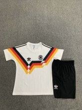 1990 Germany Home 1:1 Kids Retro Soccer Jersey