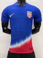 24/25 USA Away Player 1:1 Quality Soccer Jersey