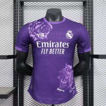 24/25 Real Madrid Y-3 Version Purple Player 1:1 Quality Soccer Jersey