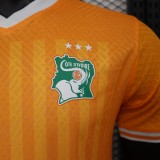 23/24 Cote d'Ivoire Home 3-Stars Player 1:1 Quality Soccer Jersey