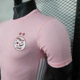 23/24 Algeria Pink Player 1:1 Quality Soccer Jersey