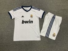 2012/2013 Real Madrid Home 1:1 Kids Retro Soccer Jersey