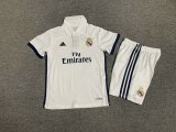 2016/2017 Real Madrid Home 1:1 Kids Retro Soccer Jersey