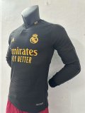 23/24 Real Madrid 2RD Away Long Sleeve Player 1:1 Quality Soccer Jersey