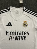 24/25 Real Madrid Home Fans 1:1 Quality Soccer Jersey