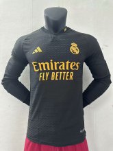 23/24 Real Madrid 2RD Away Long Sleeve Player 1:1 Quality Soccer Jersey