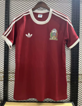 1985 Mexico Clasic Retro Red Fans 1:1 Quality Soccer Jersey