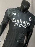 24/25 Real Madrid Y-3 Black Player 1:1 Quality Soccer Jersey
